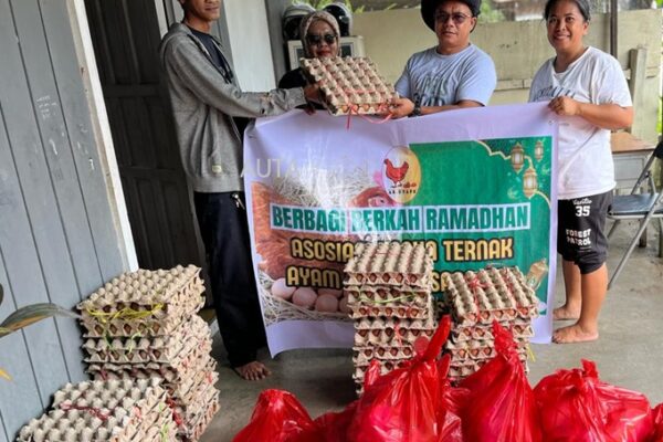 AUTA Berbagi: 145 Paket Sembako, Edi Markus Palinggi Pimpin Aksi Peduli Warga