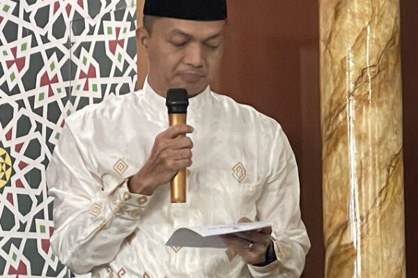 Salat Id di Bukit Pelangi, Dandim 0909/KTM Ajak Warga Bersama Membangun Kutai Timur